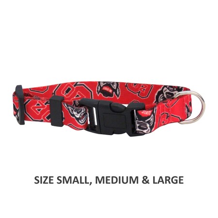Little Earth Productions NC State Wolfpack Pet Nylon Collar - Small LEPNCS102-0002